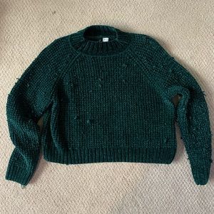 Soft Forest Green Women’s Sweater